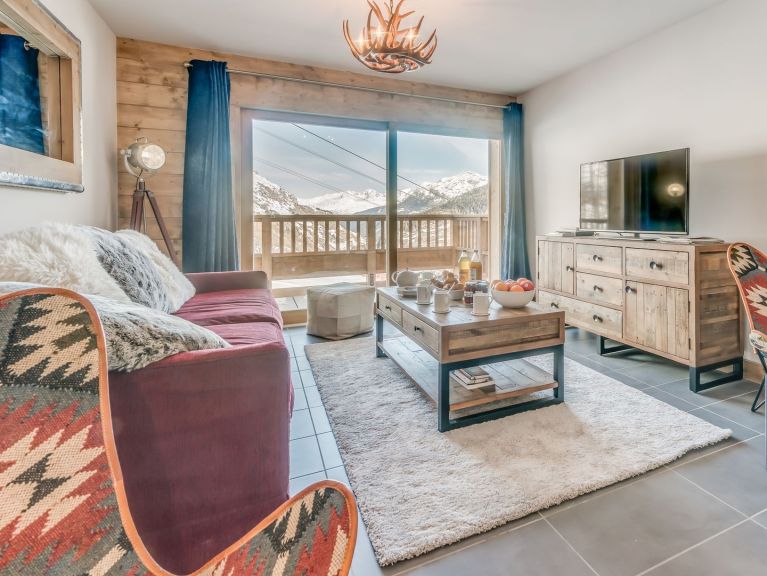 Appartement Lodge des Neiges met cabine