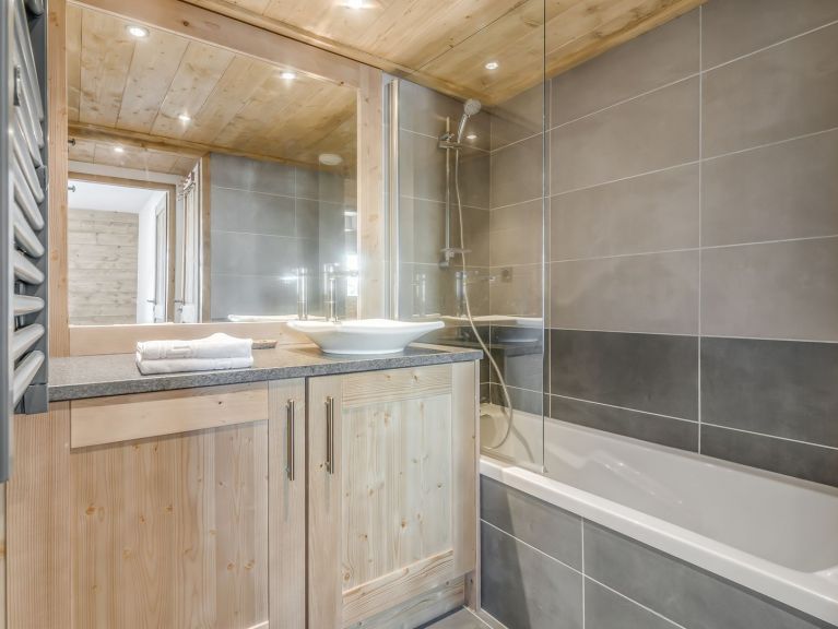 Appartement Lodge des Neiges met cabine