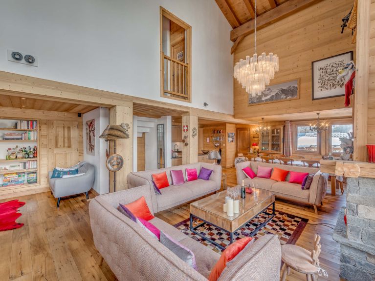 Chalet Zanskar met buiten-whirlpool