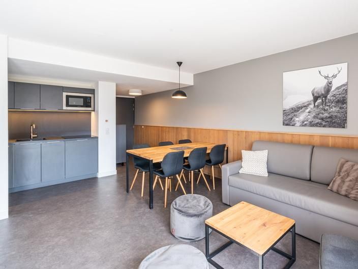 Appartement Résidence Les Écrins d’Auris met cabine