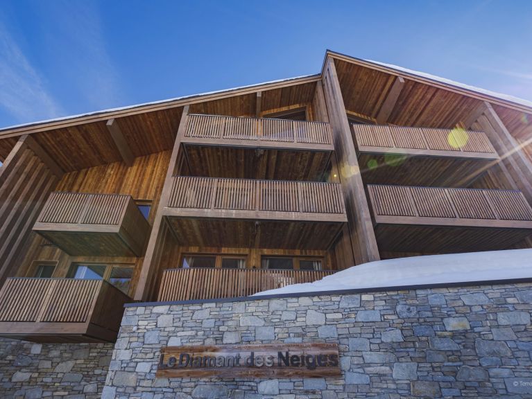 Chalet-appartement Le Diamant des neiges Bergzicht
