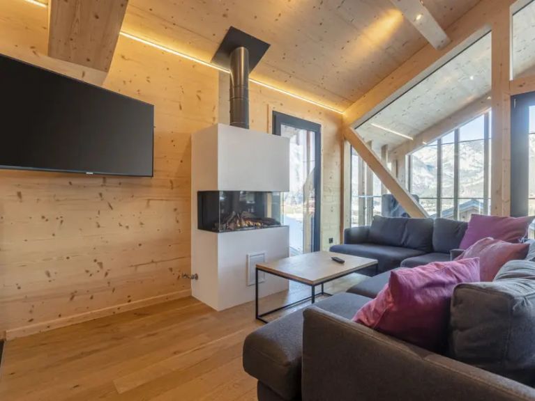 Chalet-appartement Bergresort Hauser Kaibling Chalet met privé buitenzwembad