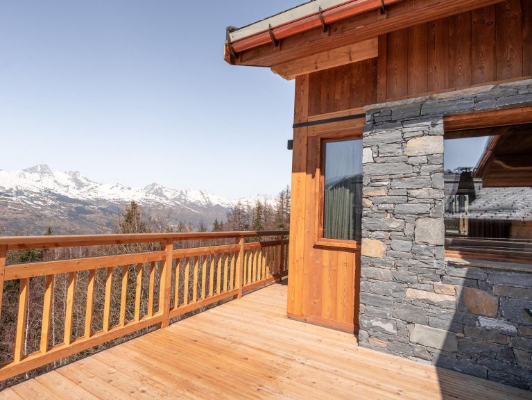 Chalet De Vallandry La Charrue met privé wellness