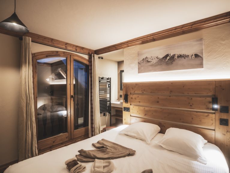 Chalet-appartement Montagnettes Hameau de la Sapinière met sauna - gerenoveerd
