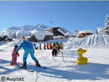 Skidorp Meest sneeuwzekere wintersportdorp van Les Portes du Soleil-3