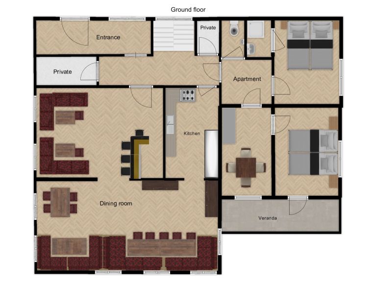 Chalet Silian inclusief catering