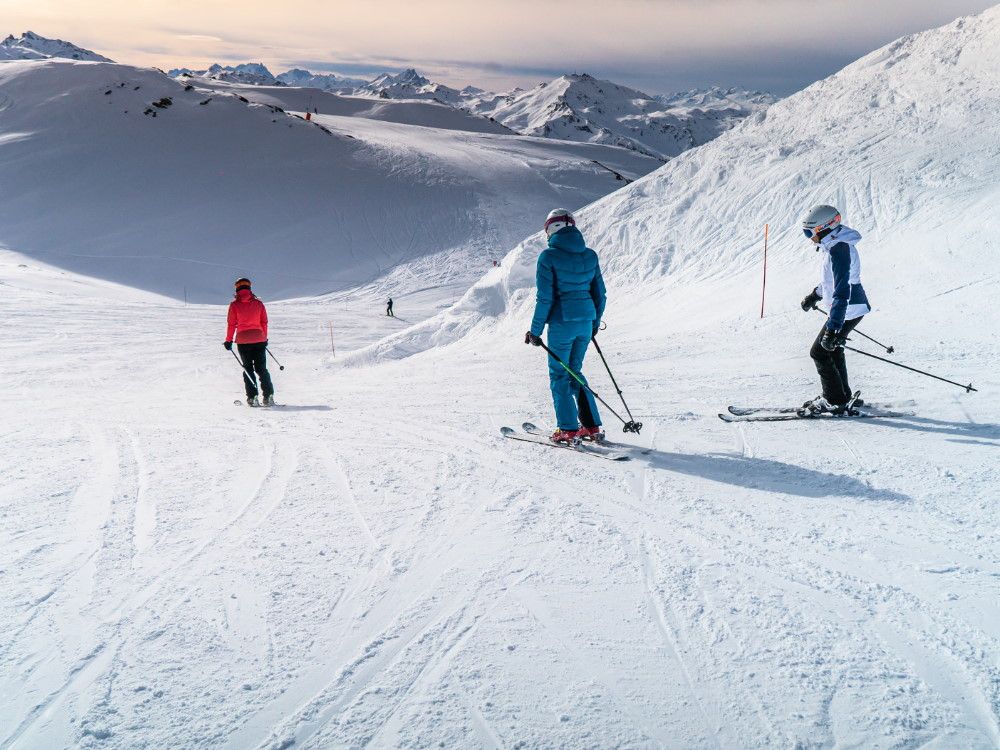 Les Menuires ligt in 's werelds grootste skigebied