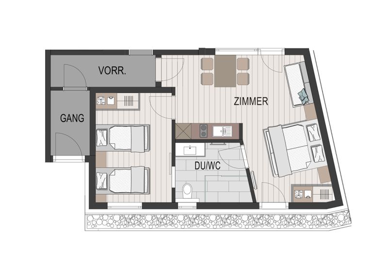 Chalet-appartement Alps Zillertal Chalet Luis Trenker