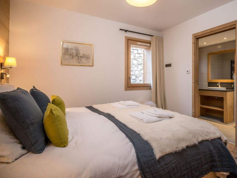 Chalet Caseblanche Chanterella met open haard, sauna en whirlpool