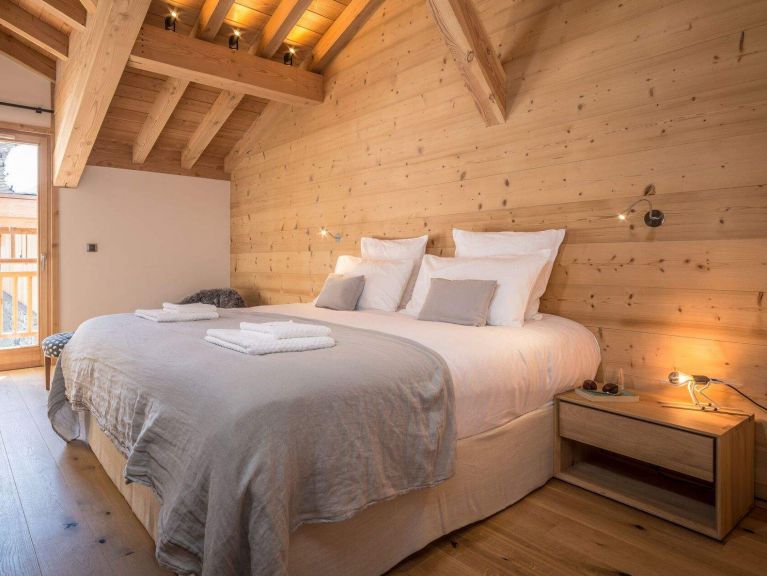 Chalet Caseblanche Chanterella met open haard, sauna en whirlpool