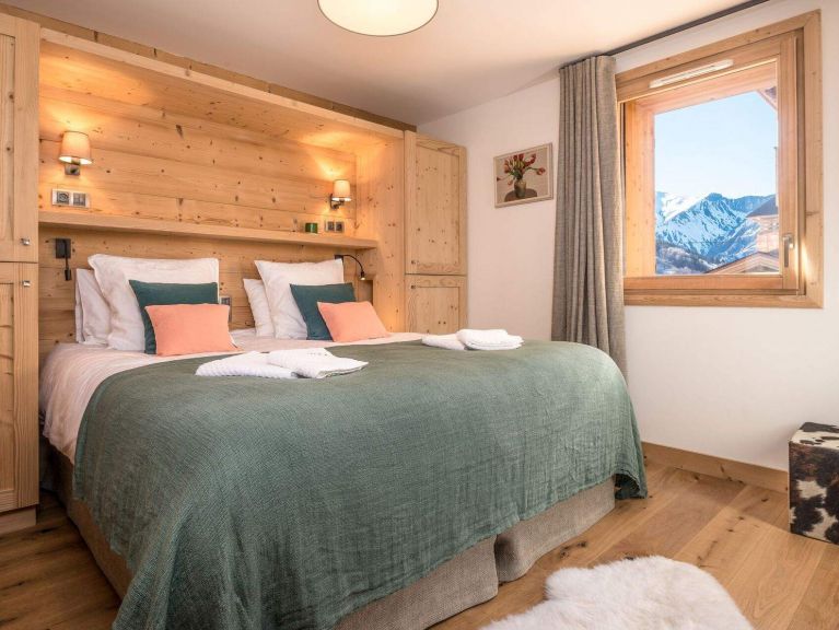 Chalet Caseblanche Chanterella met open haard, sauna en whirlpool