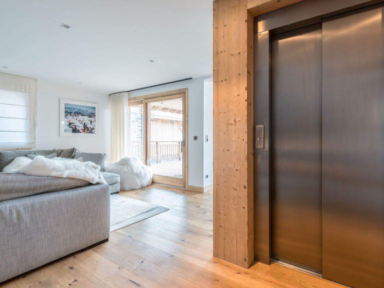 Chalet Caseblanche Chanterella met open haard, sauna en whirlpool