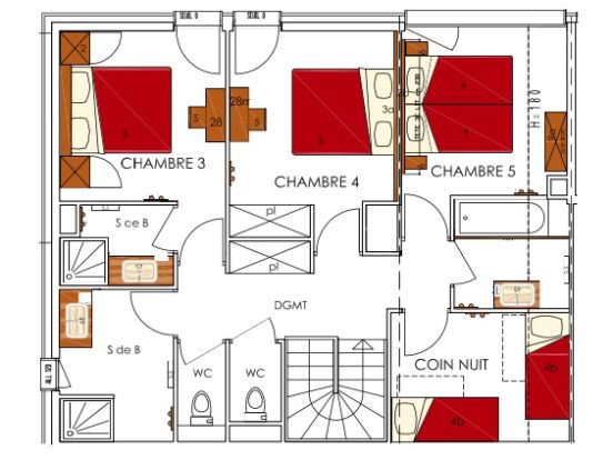 Chalet-appartement Dame Blanche-19