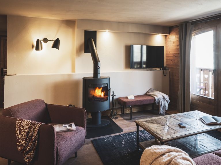 Chalet-appartement Montagnettes Hameau de la Sapinière gerenoveerd