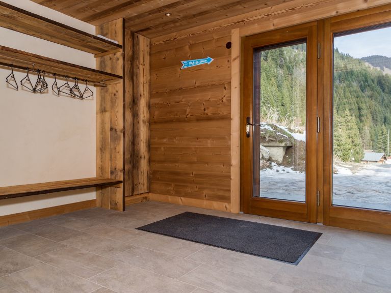 Chalet Les Bucherons met buiten-whirlpool