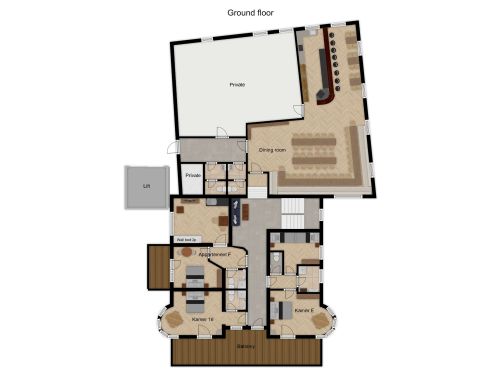 Chalet Elfriede inclusief catering - 50-58 personen