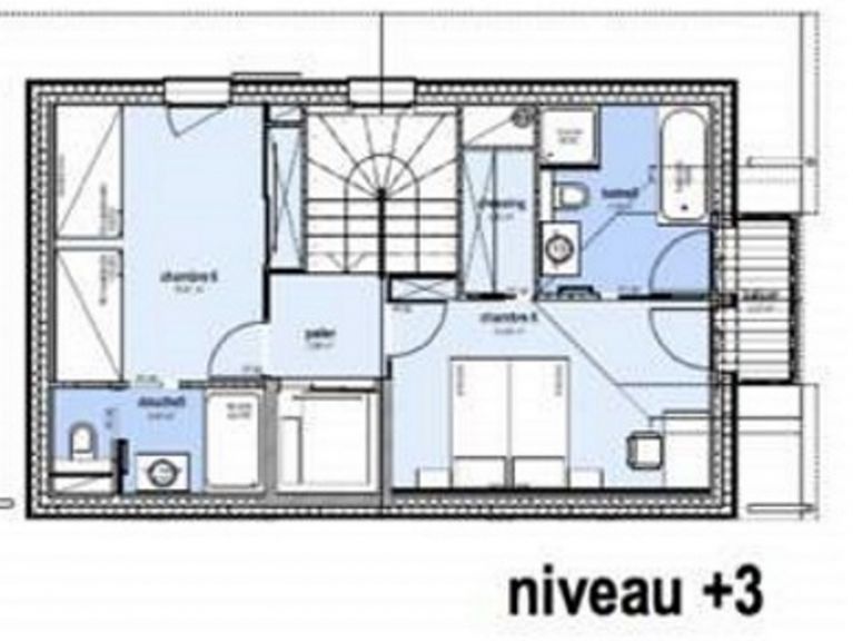 Chalet Caseblanche Chanterella met open haard, sauna en whirlpool