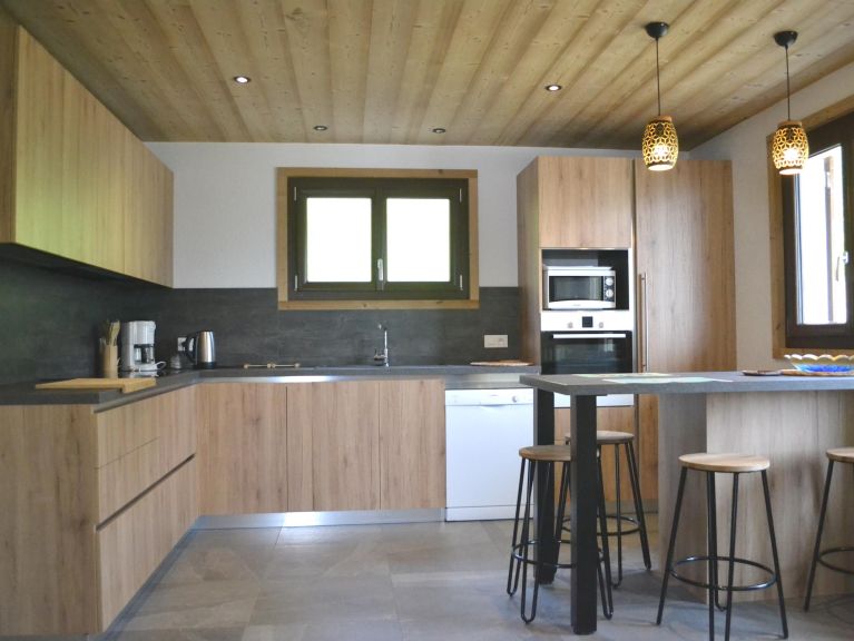 Chalet-appartement Pensée des Alpes combinatie