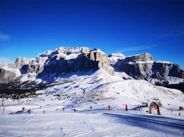 Skigebied Dolomieten