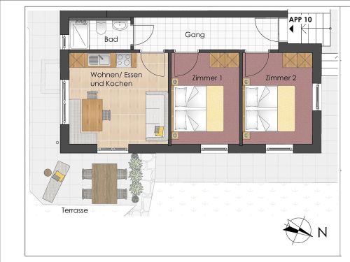 Chalet-appartement Andrea Pengelstein - 4 personen