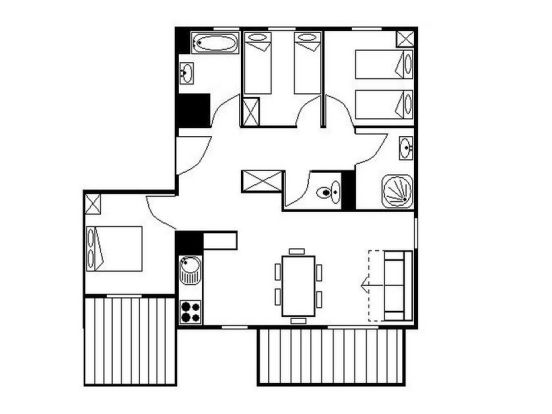 Appartement Résidence Les Cristaux-14