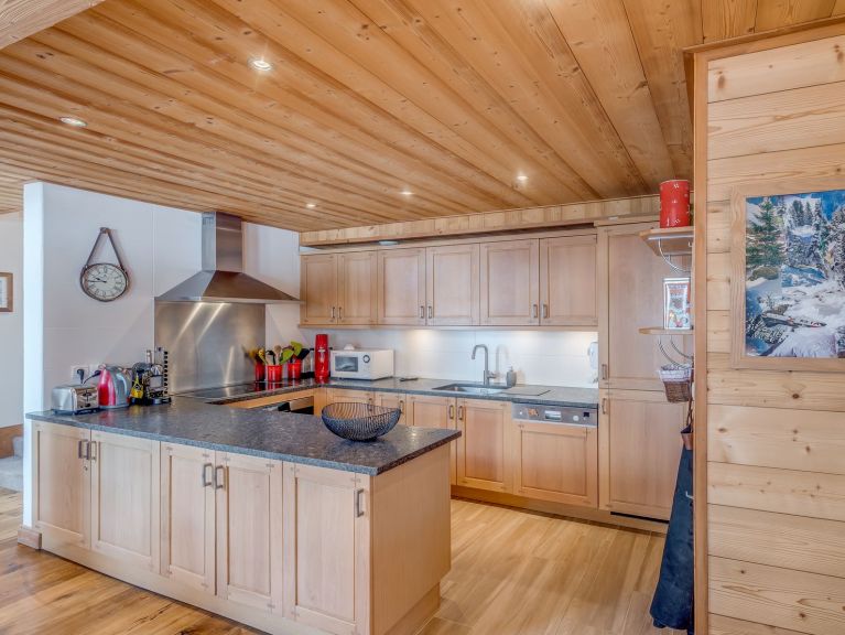 Chalet Zanskar met buiten-whirlpool