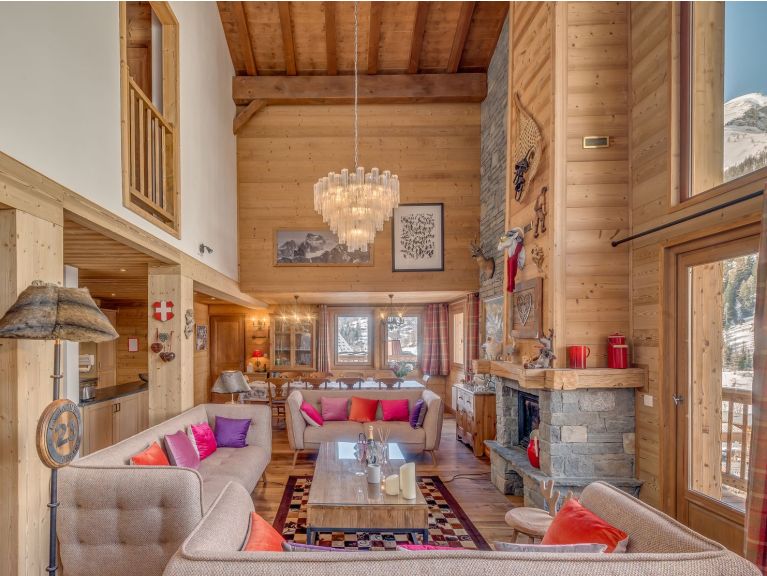 Chalet Zanskar met buiten-whirlpool