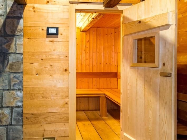 Chalet Vuargnes met privé-sauna en zwembad