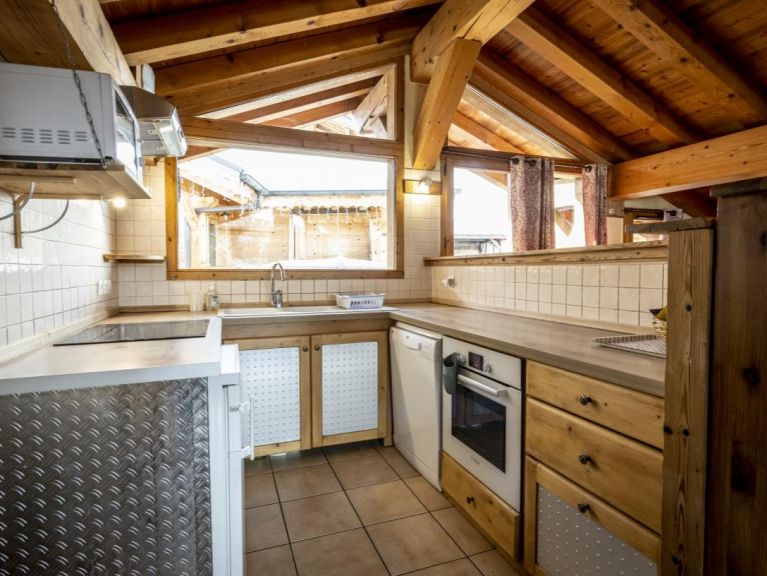 Chalet du Cocoon Mont-Blanc met buiten-whirlpool
