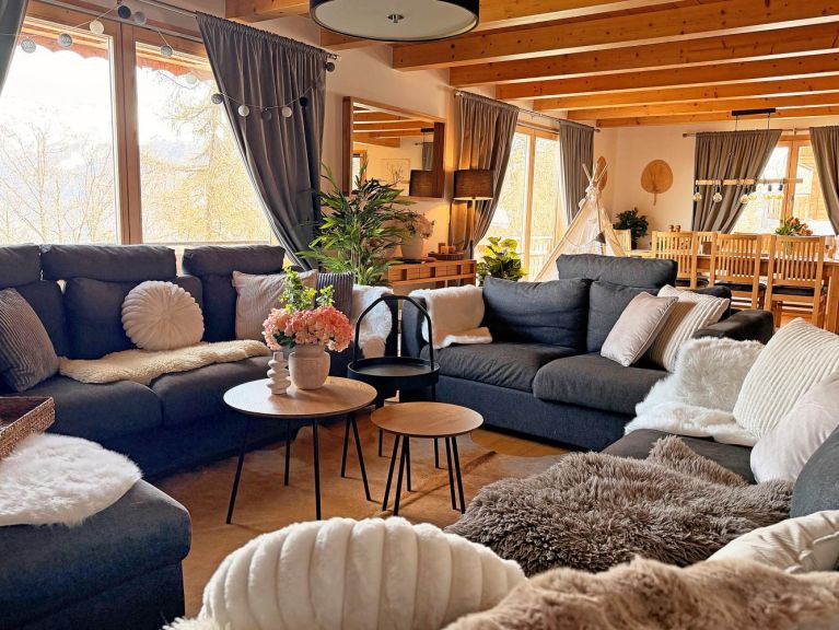 Chalet Marguerite met buiten-whirlpool