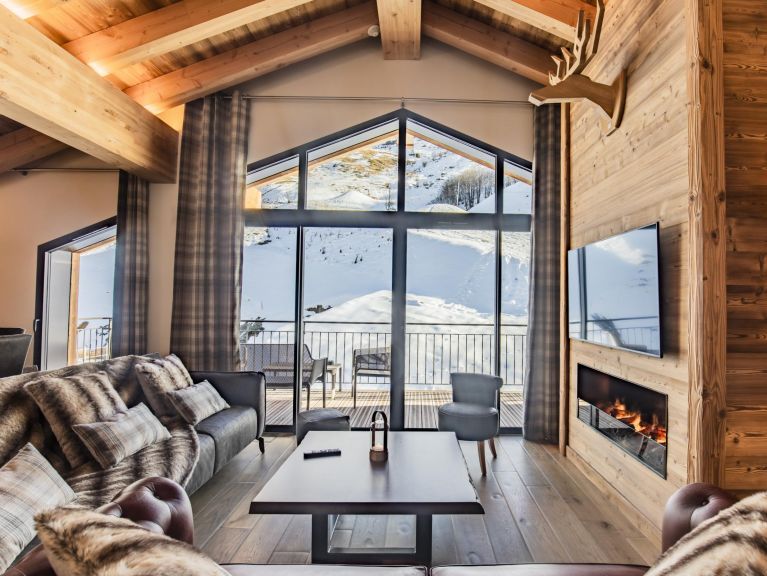 Chalet-appartement Lodge PureValley met privé sauna