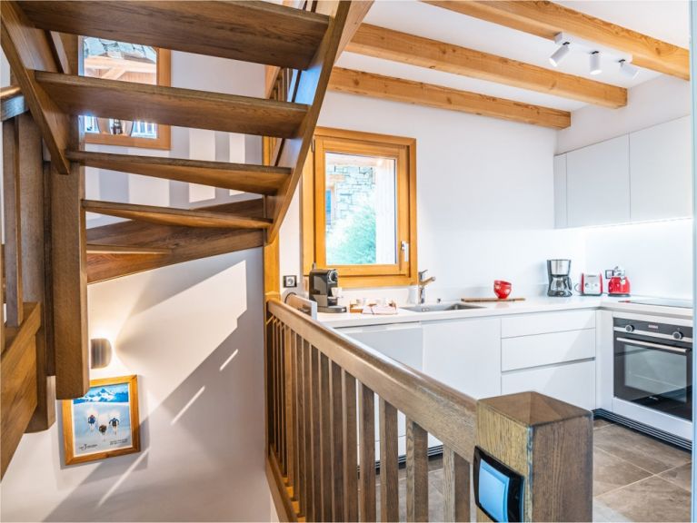 Chalet Caseblanche Corona met houtkachel, sauna en whirlpool