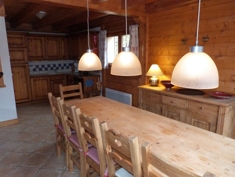 Chalet Le Hameau des Marmottes aan de piste