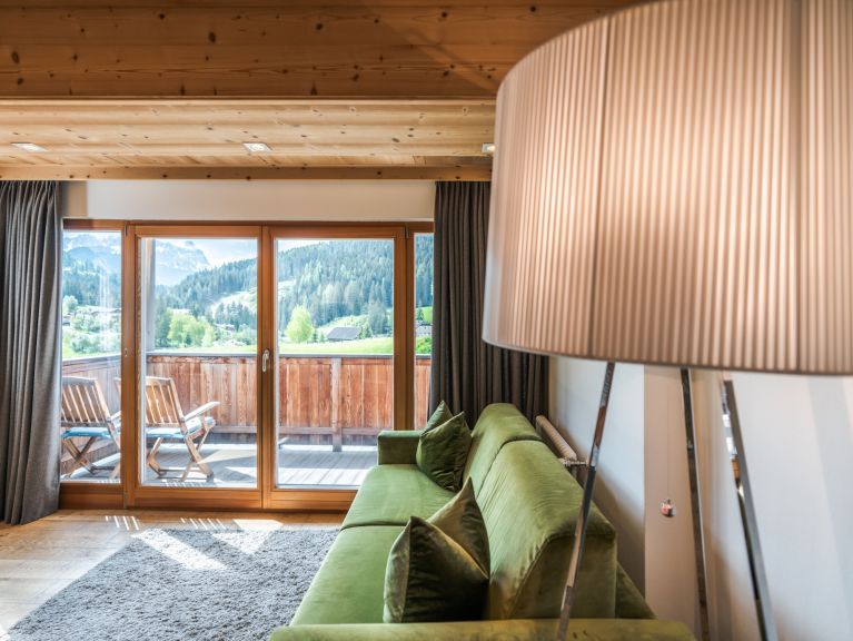 Chalet-appartement Ciasa Agreiter Balkon