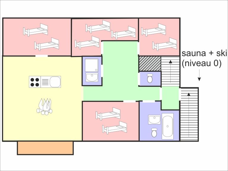 Chalet Lavassaix met sauna