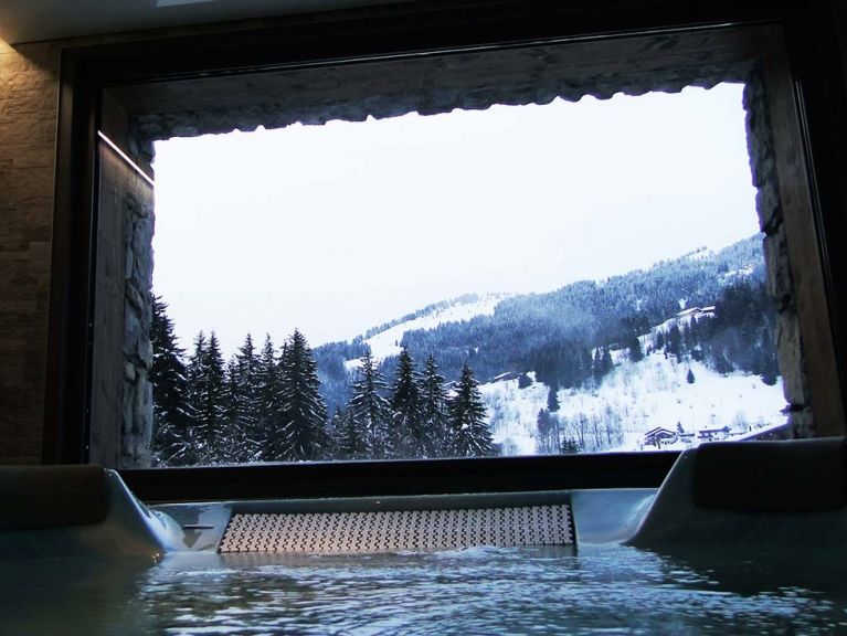 Chalet Adelphine met privé-whirlpool