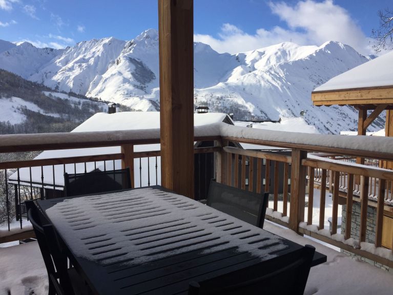 Chalet Caseblanche Corona met houtkachel, sauna en whirlpool