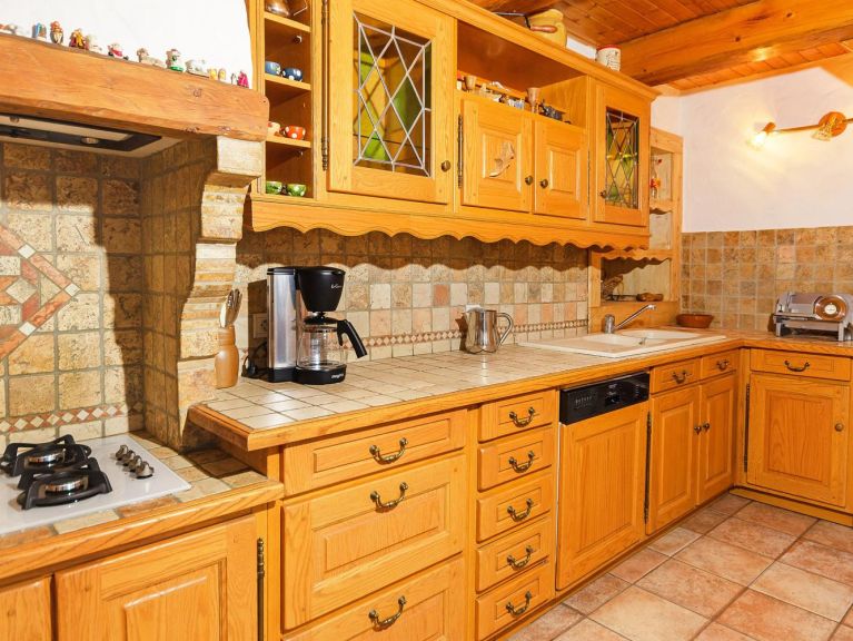 Chalet Villaroger met buiten-whirlpool en infraroodsauna