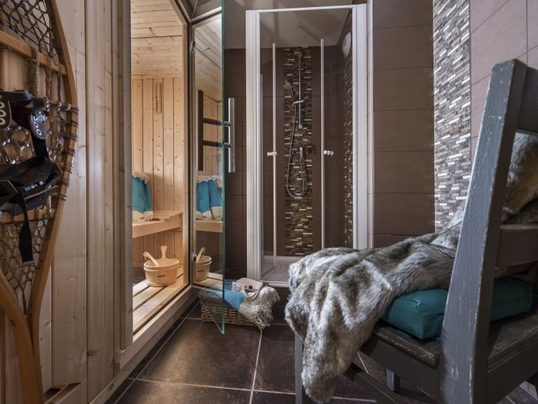 Chalet-appartement Montagnettes Lombarde met sauna