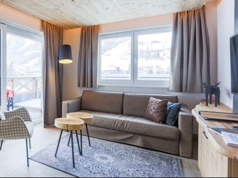 Appartement Avenida Panorama Suites Suite 1 slaapkamer met sauna
