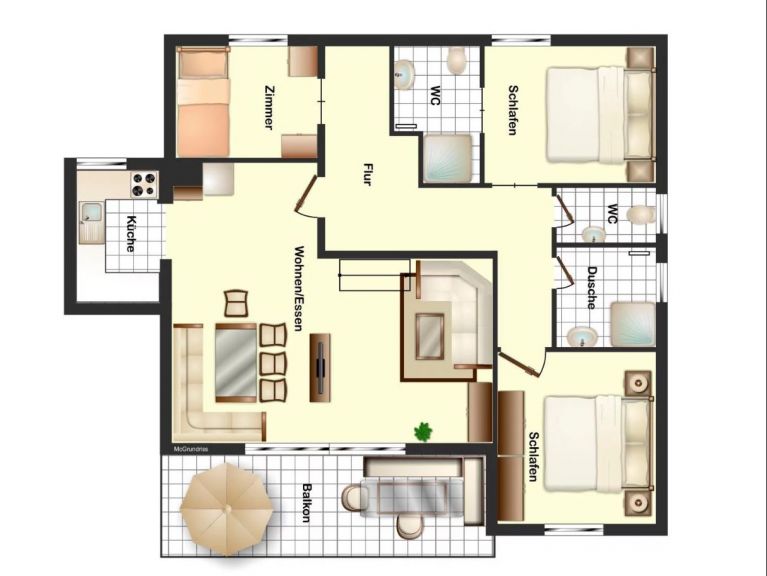 Chalet-appartement Enzianalm Almstube