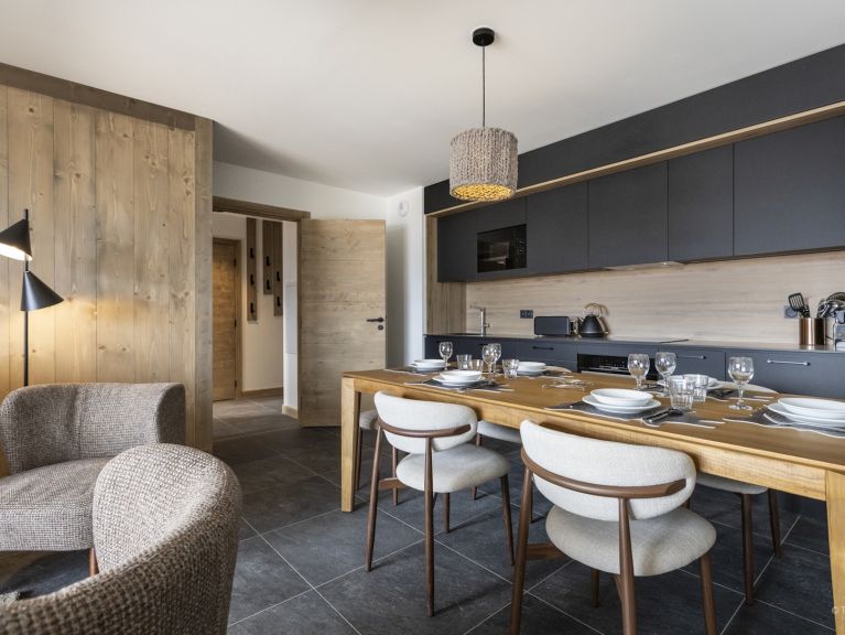 Chalet-appartement Le Caprice Blanc met cabine