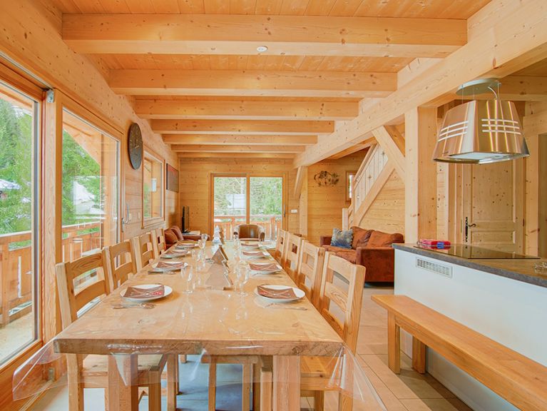 Chalet Vonnes met privé-sauna