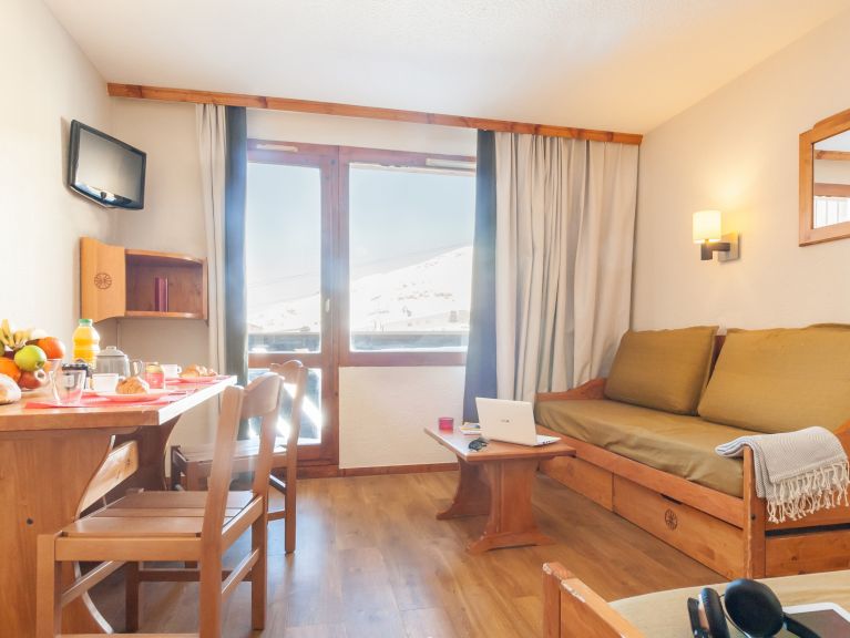 Appartement Les Temples du Soleil studio met slaaphoek