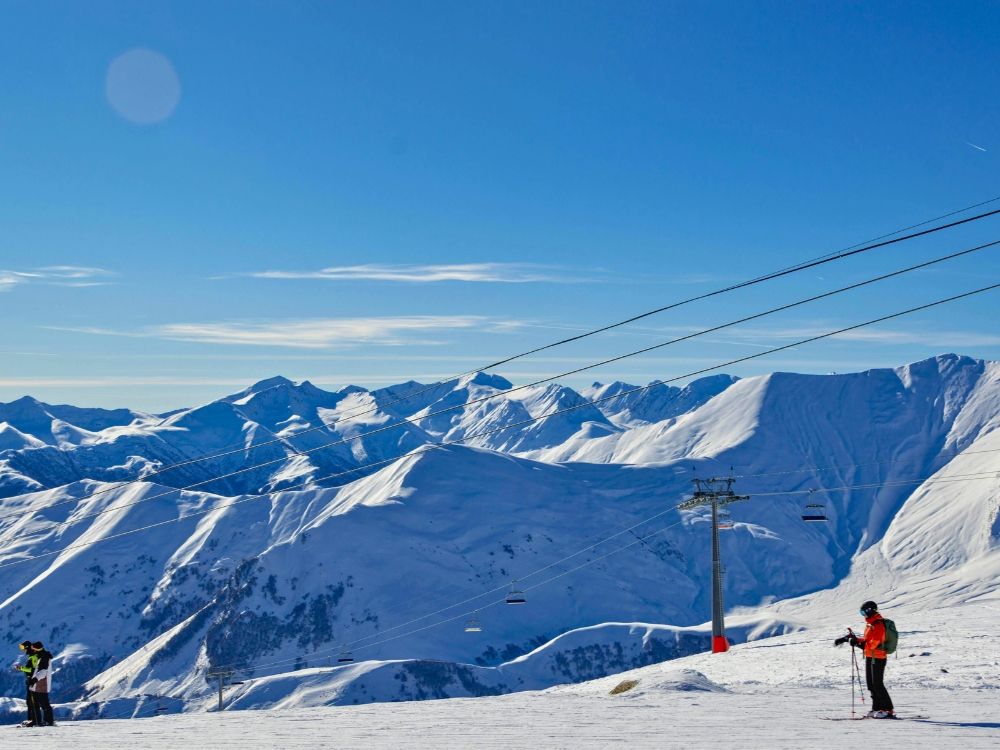 rustig skigebied wintersport