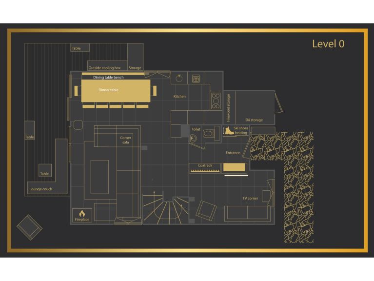Chalet Le Hameau des Marmottes met familiekamer en sauna