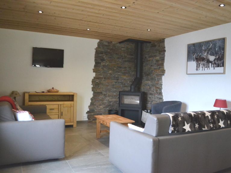 Chalet-appartement Pensée des Alpes combinatie