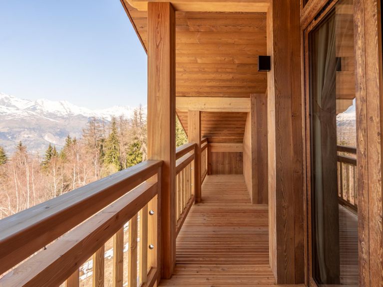 Chalet De Vallandry La Charrue met privé wellness