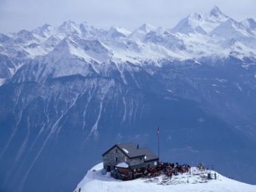 Après-ski met uitzicht