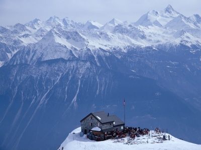 Après-ski met uitzicht